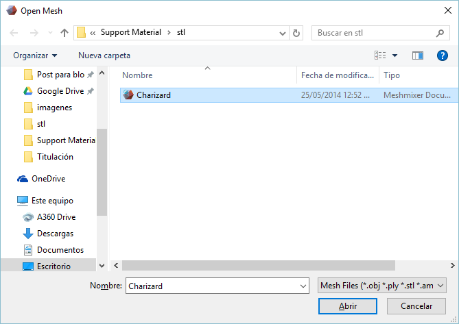 Select_3Dmodel
