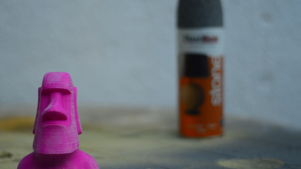3D Printed Stone Statue