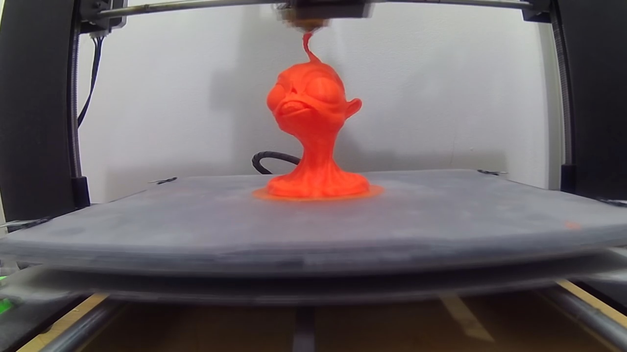 3D printed file - Painting process