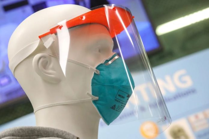 Hong Kong medical staff turn to 3D printed face shields to protect them from coronavirus