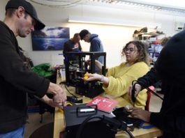Loveland high school students customizing 3D printers for elementary schools