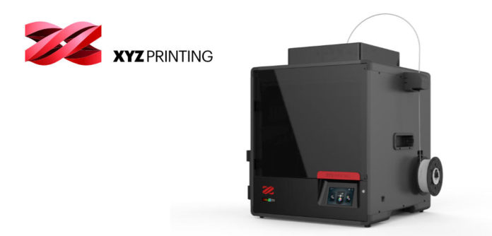 XYZ printing showed off the da Vinci Color 5D at CES 2020