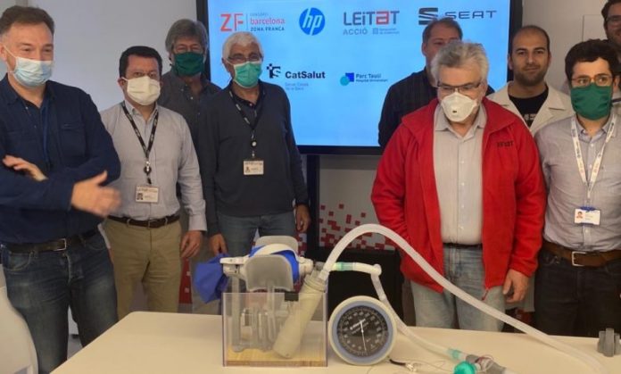 Leitat presents first medically validated, industrialized 3D printed ventilator