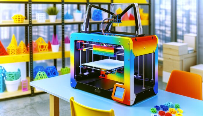 High-resolution realistic photograph of product from Best Multicolor 3D Printers of 2025: Print the Rainbow - Tom's Hardware, photographed in a real environment, matching the look of existing press images about the same printer. Avoid futuristic or stylized elements.
