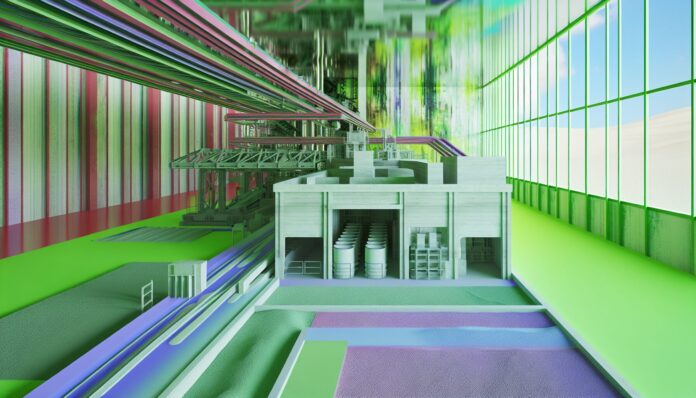 High-resolution realistic photograph of product from and Sustainable production of 3D concrete printing using agricultural waste fibers - Nature, photographed in a real environment, matching the look of existing press images about the same. Avoid futuristic or stylized elements.