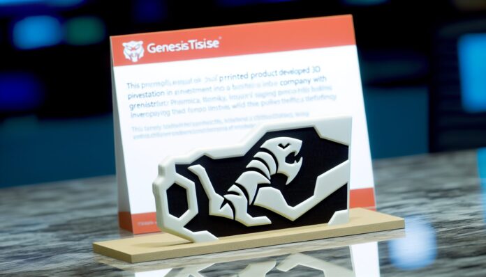 High-resolution realistic photograph of product from and Tiger Aesthetics invests in GenesisTissue - 3D Printing Industry, photographed in a real environment, matching the look of existing press images about the same. Avoid futuristic or stylized elements.