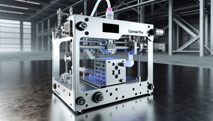 XJet Launches Carmel Pro Series to Broaden Access to Metal and Ceramic 3D Printing High-resolution realistic photograph of product from XJet Expands Access to Metal and Ceramic 3D Printing with Carmel Pro Launch - 3D Printing Industry, photographed in a real environment, matching the look of existing press images about the same. Avoid futuristic or stylized elements.