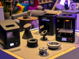 High-resolution realistic photograph of product from and 3D Printing for consumers at CES 2026 — Creality, Snapmaker, AtomForm and Protopasta show their latest systems - Tom's Hardware, photographed in a real environment, matching the look of existing press images about the same {}. Avoid futuristic or stylized elements.