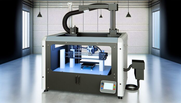 High-resolution realistic photograph of product from FUGO Precision 3D to debut commercial 3D printing system at LMT Lab Day - tctmagazine.com, photographed in a real environment, matching the look of existing press images about the same product. Avoid futuristic or stylized elements.