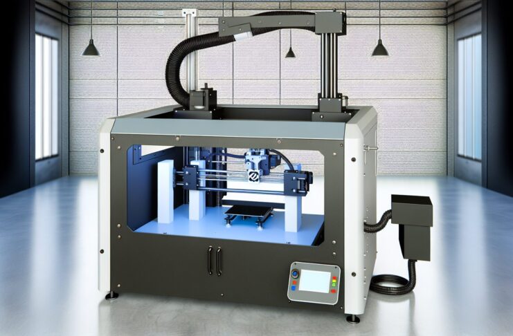 High-resolution realistic photograph of product from FUGO Precision 3D to debut commercial 3D printing system at LMT Lab Day - tctmagazine.com, photographed in a real environment, matching the look of existing press images about the same product. Avoid futuristic or stylized elements.