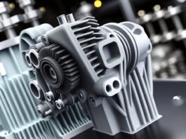 MIT’s Breakthrough in 3D Printing Electric Machines High-resolution realistic photograph of a 3D-printed electric machine component, photographed in a real environment, matching the look of existing press images about the same. Avoid futuristic or stylized elements.